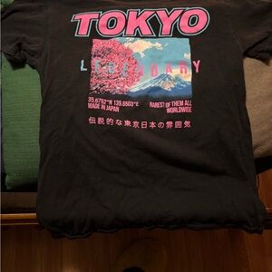 Black Tokyo Graphic T-Shirt